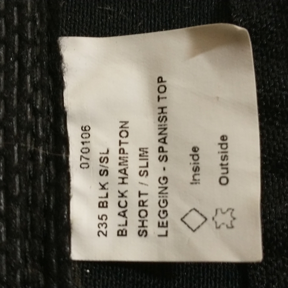 Devon Aire Half Chaps Leather Spanish Top Black Hampton SS Equestrian Riding - Picture 3 of 5